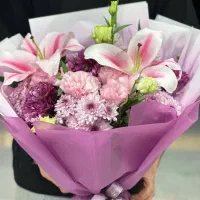 دسته گل لیلیوم ترکیبی ۱۱۶۹ گلاریس