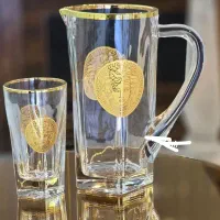 ست پارچ و لیوان کریستال