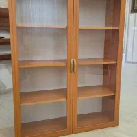 کتابخونه شیشه دار|کتابخانه، شلف، قفسههای دیواری|اردبیل, |دیوار