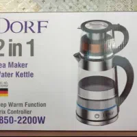 چای ساز برقی دورف|سماور، چایساز، قهوهساز|قم, گلزار|دیوار