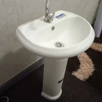 روشویی به همراه شیر اهرمی اب