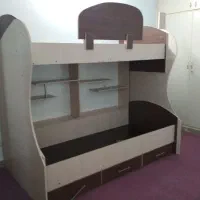 تخت دو طبقه ام دی اف