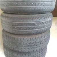 ۴ عدد لاستیک ۱۸۵ پژو رینگ ۱۴ یزد مرکوری و بارز