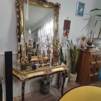 آینه شمعدان و بوفه شیک