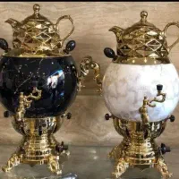 سماور 6لیتری توپی سنگی مدل فالکو و کروم|سماور، چای‌ساز، قهوه‌ساز|سبزوار, فیاض|دیوار