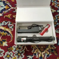 لیزر سبز کاملا نو و قوی به همراه شارژر و...