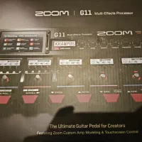 Zoom g11|گیتار، بیس، امپلیفایر|ساری, |دیوار