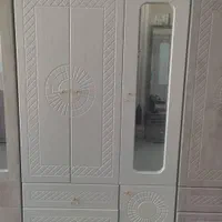 کمد سه درب اینه دار|جاکفشی، کمد، دراور|صدرا-فارس, |دیوار