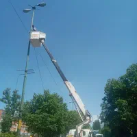 راننده پایه یک ویژه جرثقیلخاور بالابر نیسان کامیون