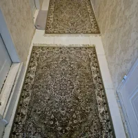 فرش ۱در ۱ونیم نگین مشهد یا قالیچه راهرو