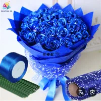 درست کردن دسته گل با ساتن