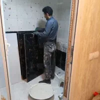 کاشیکاری،سرامیک کاری ،کاشی کاری ،تخریب
