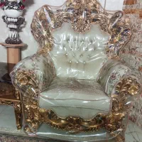 مبلمان سلطنتی  .کار تراش دست.۹نفره .