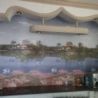 پرده متحرک طرح دار ۲در ۳ آشپزخانه