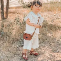 کیف چرم تدی کودکانه|کفش و لباس بچه|رشت, آزادگان|دیوار
