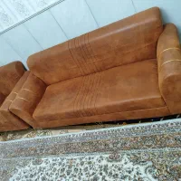 مبل راحتی 7نفره سالم وتمیز درحد|مبلمان خانگی و میز عسلی|رباطکریم, نصیرشهر|دیوار