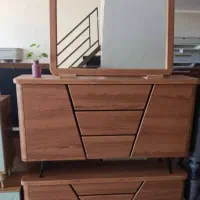 آینه کنسول حصیری|بوفه، ویترین، کنسول|شیراز, سلطان آباد|دیوار