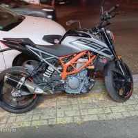 موتور ktm duck250مدل‌۴۰۱ ب شدت تمیز4تا کار به قیمت