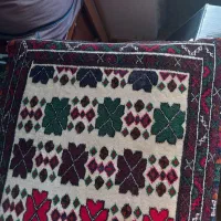 فرش گلیم ترکمنی وپشتی 1/۴۰در2/۱۰|گلیم، جاجیم، گبه|گنبد کاووس, |دیوار