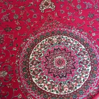 فرش ماشینی ۱۲متری قرمز|فرش|قوچان, |دیوار