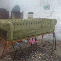 کاناپه چستر ۳نفره ۳۵تومن چوب راش