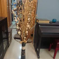 گل کاغذی با گلدان