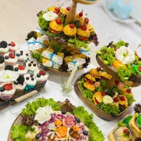 سفارش انواع کیک، شیرینی، فینگر فود و غذای خانگی|خدمات پذیرایی، مراسم|تبریز, |دیوار