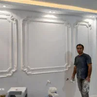 گچبری وابزار پیش ساخته قاب بندی اماده. تیوی وال