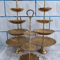 شیرینی خوری دو سه وچهار طبقه (برنزیجات آنتیک ۵۰۵۰)|صنایع دستی و سایر لوازم تزئینی|قم, نیروگاه|دیوار