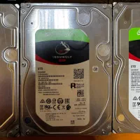 هارد ۸ ترابایت سیگیت اینترنال آبی و قرمز