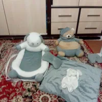 تشک و پتو وصندلی عروسکی کودک|تخت و صندلی بچه|قروه, |دیوار