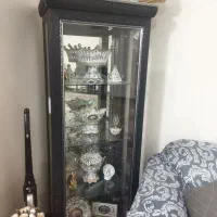 کمد بچه و ویترین و کمد لباس و دراول با آینه|جاکفشی، کمد، دراور|خاوران, |دیوار