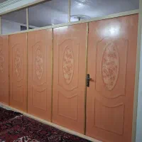 درب چوبی روکش mdf ۶ عدد