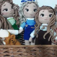 تعدادی عروسک نو دستبافت ۳۰ سانتی|اسباب‌‌بازی|تهران, کیانشهر|دیوار
