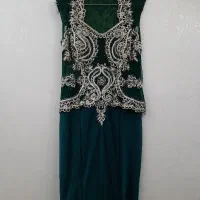 لباس مجلسی سنگ کاری شده