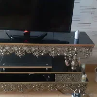 میز tvطرح برنز