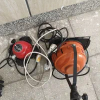 دو عدد پروژکتور نور پردازی سالم به همراه لامپ