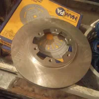 دیسک چرخ جلو پیکاپ رونیز و دیسک صحفه ،206