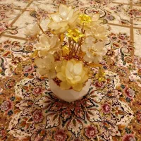 گلدان گل کریستالی|گل مصنوعی|قم, آذر (نکویی)|دیوار