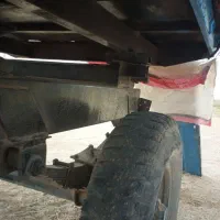 تریلی چهار چرخ تریلی کفی مرتب و آماده به کار تک جک|ماشین‌آلات صنعتی|انبارآلوم, |دیوار