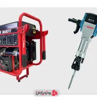 کرایه ابزار انواع پیکور سنگ فرز کارواش و موتوربرق