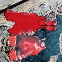 کفش و دو عدد دوبنده کشتی
