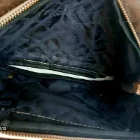 کیف دستی خز پرز بلند کرم قهوه ای مجلسی دهنه طلایی|کیف، کفش، کمربند|تهران, یوسفآباد|دیوار