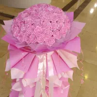 استند گل رُبانی ۶۰شاخه سوپر شاین