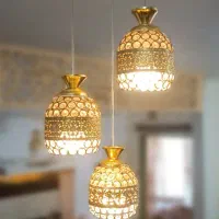 لوستر سه شعله شیک