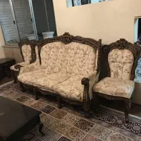 مبلمان نفیس 9 نفره همراه میز نهارخوری ست 10 نفره