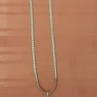 زنجیرو پلاک نقره