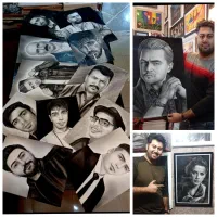 سیاه قلم و طراحی چهره (تخفیف ویژه بمناسبت شب یلدا)