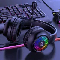 هدست یا هدفون باسیم گیمینگ x7 pro