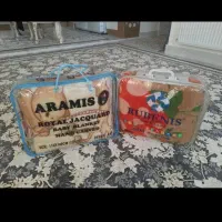 پتو گلبافت دولایه دو رو|رختخواب، بالش، پتو|قم, سراجه (۱۵ خرداد)|دیوار